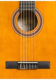 Resim Valencia Vc104tc Klasik Gitar 4/4 Naturel Cutaway Sap Çelikli 