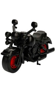 Resim Pofika Turuncu Motorsiklet Dev Boy Oyuncak 30 Cm Uzunluk 20 Cm Yükseklik 1 ADET 