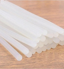 Resim 5 Adet - İnce Mum Silikon Çubuk Sıcak Silikon 7 MM X 30 CM N11.37 