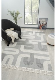 Resim Monaco İskandinav Halı 33472d Renkli 