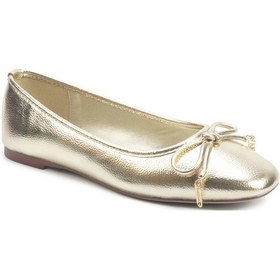 Resim Nine West Veronıc 5pr Altın Kadın Babet 000000000102012389 Altın 