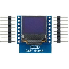 Resim 0.66'' 64x47 Oled Grafik Lcd Ekran - Beyaz 