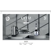 Resim ARNİCA ST90005 İNOX 3LÜ ÇEYİZ SETİ 