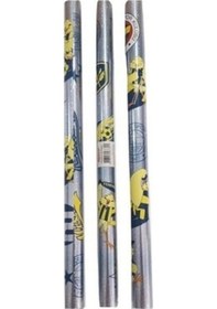 Resim Fenerbahçe Metalize Defter-Kitap Rulo Kaplık 40X150 CM. 3 Lü 