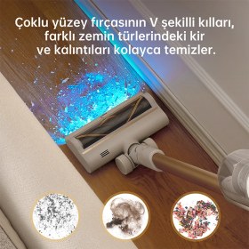 Resim Dreame U20 Dikey Şarjlı Süpürge 
