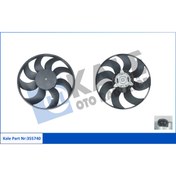 Resim KALE FAN MOTORU 12v (RENAULT CLIO IV CAPTUR / DACIA DOKKER LODGY 1.2TCE 1.5DCI 12- (MT) 