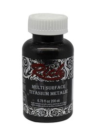 Resim Rich Multi Surface Titanium Metalik Boya 200 Cc. 2544 Siyah 