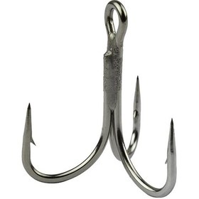 Resim Mustad Jaw Lok 3x Strong Üçlü Olta İğnesi Jl73npstandart - No:2-0 - 5lı 