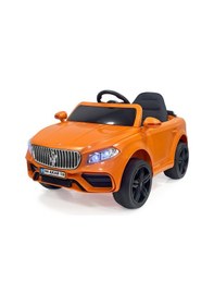 Resim Massimo Gt 4x2 12v Uzaktan Kumandalı Led Farlı 2x Arka Süspansiyonlu Kemerli Çocuk Akülü Araba Turuncu 