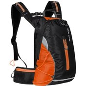 Resim Wineen 16l Bisiklet Sırt Çantası Dağ Bisikleti Çantası Açık Hava Sırt Çantası Günlük Hafif Seyahat Çantası Su Geçirmez Çantalı Bisiklet Ekipmanı Siyah Turuncu Çok Renkli 