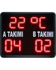 Resim Futbol Skorbordu 70 cm X 60 cm 