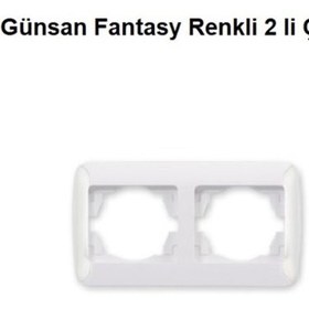 Resim Günsan Fantasy Renkli 2 Li Çerçeve 