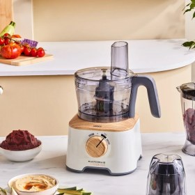 Resim Karaca Mastermaid Power Max 11 In 1 2500W Mutfak Robotu Wood Craft 