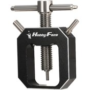 Resim Samdoo Hobbyfans Motor Çarkı Çekici, Alüminyum Alyüminyum, Siyah, 6x3.8x1cm, 42.5g, Motor Pinion Çekici Aleti 