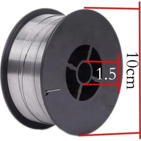 Resim Mediterian Gazaltı Kaynak Makinesi Gazsız Gazaltı Özlü Kaynak Teli 0,8mm 1kg Garantisiz 1 kg 