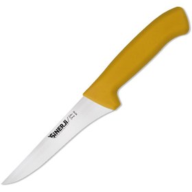 Resim Sinerji Silver No 2 Plastik Saplı Kemik Sıyırma Bıçağı, 16 cm, Sarı 
