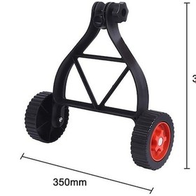 Resim Pazly Yardımcı Tekerlek Pratik Ot Makinesi Jms Evrensel Çim Biçme Biçme Akülü Aksesuarı 25-28mm Pc 