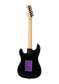 Resim New Orleans Vega Pr Hsh Mat Siyah Ve Mor Elektro Gitar 