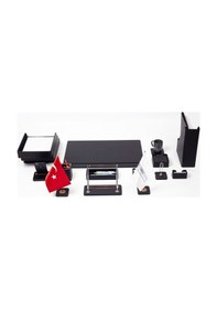 Resim Turgut Office Pera Deri Sümen Takımı Full Set 