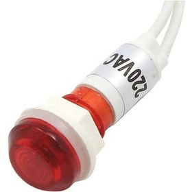 Resim KABLOLU SİNYAL LAMBASI PLASTİK 10 MM XD10-6W (IC-227) 