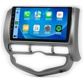 Resim Honda City 2004-2008 Dijital Klima 6gb Ram 64gb Hafıza 8 Çekirdek Carplay Kamera Android Multimedya 9" 