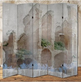 Resim dbsanat Tarih Temalı Özel Tasarım Paravan Room Divider 180 x 200 cm 