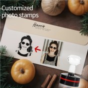 Resim Büyük Fotoğraf Damgası 3.8cm - Kendi Görüntünüzle Kişelleştirin, Düğün Hediyeleri ve Parti Süslemeleri İçin İdeal, Stilinizi Seçin ve Fotoğrafınızı Yükle, ABS Malzeme, Yuvarlak Şekil, İngilizce Metin 