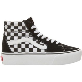Resim Vans Sk8-hi Platform Damalı Sneaker Çok Renkli 