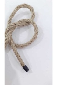Resim Ekodoğa Jüt Halat 4 Mm 40 Metre Ip Halat Hasır Ip Dekor Ipi Jüt Kendir Jüt Çuval Ipi 