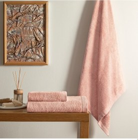 Resim Linens Cozy Bambu 85x150 Cm Banyo Havlusu Rose Rose 