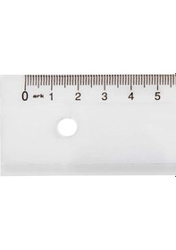 Resim Ark Mercekli Geniş Büro Cetveli 30 cm 179 Şeffaf 