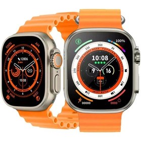 Resim Inovaxis T800 Ultra Akıllı Saat Ios Andorid Destekli Arama Özeliği Sensörlü LCD Ekran 3 Tuş 