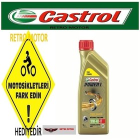 Resim Castrol Yeni Formul 10W40 4t 1 L N11.672 