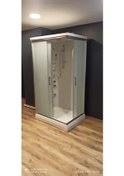 Resim 80x110 Dikdörtgen Duş Üstü Kompakt Duşakabin Sistem 1 