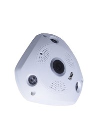Resim Ultra HD 180 Derece Açılı Balıkgözü 5 mp AHD Kamera 