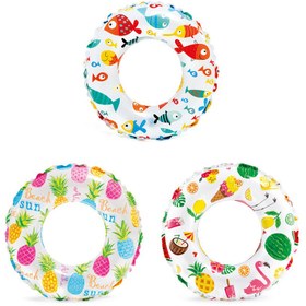Resim Çocuk Yüzme Simidi - Intex - Desenli - 51 cm (59230) 