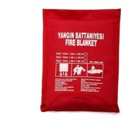 Resim Hassa Oto Araç Ev Tipi Yangın Battaniyesi 
