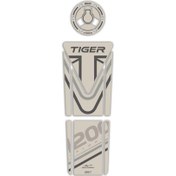 Resim GP Kompozit Triumph Tiger 1200 2014-2016 Uyumlu Tank Pad Seti Kum 