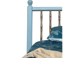 Resim Arion Kids Mavi MDF Başlık 120'lik Bazalar için 135 Cm Genişliğinde 