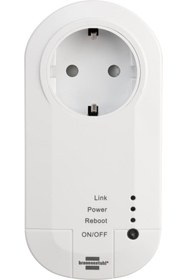 Resim Brennenstuhl Wifi Özellikli Zaman ayarlı Ses Kontrollü Akıllı Priz 