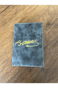 Resim EFE DERİ EFE DERİ ATA Dikişli Araç Ruhsat Kılıfı Kabı Oto Ruhsatlık Araba Ruhsat Koruyucu 