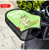 Resim Folinda Motosiklet Ve Elektrikli Araçlar İçin Yazlık Uv Koruma Su Geçirmez Isı Yalıtımı El Sarmağı Küçük Ejderha, Tek Beden 