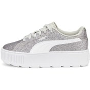Resim Puma 388453-01 Karmen Glitz Jr Kadın Sneaker Spor Ayakkabı Gri 