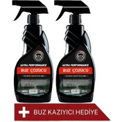Resim Betax Ultra Performance Red Buz Çözücü Sprey 2 Adet 500 ml Buz Kazıyıcı Hediye 