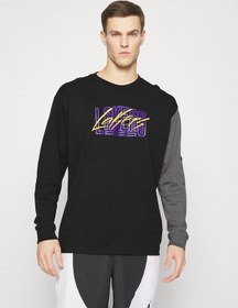 Resim Nike Erkek Nba Max90 Uzun Kol Tişörtü Siyah 