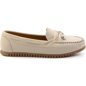 Resim Bej Kadın Loafer Ayakkabı K01542010809 Bej 