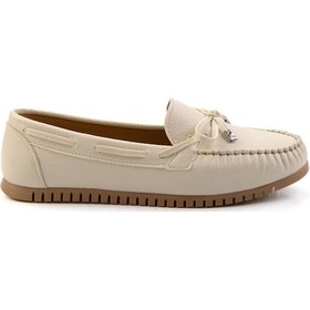 Resim Bej Kadın Loafer Ayakkabı K01542010809 Bej 