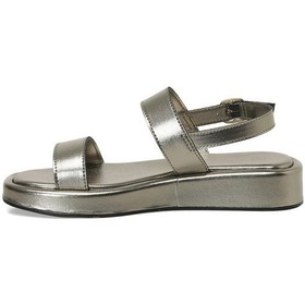 Resim Butigo 25s-215 5fx Kursun Kadın Düz Sandalet 000000000102008453 Gri 