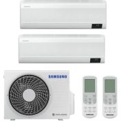 Resim Samsung Windfree™ 12+18 BTU/h +5 Kw Dış Ünite A++ 17100 BTU Multi Inverter Duvar Tipi Klima 