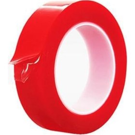 Resim S-dizayn Çift Taraflı Bant 20mm X 5 Metre Şeffaf Silikon Vhb Bant 30'lu Koli A+kalite 20 MM x 5 M 